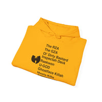 Wu Tang Clan Names of Members Hoodie