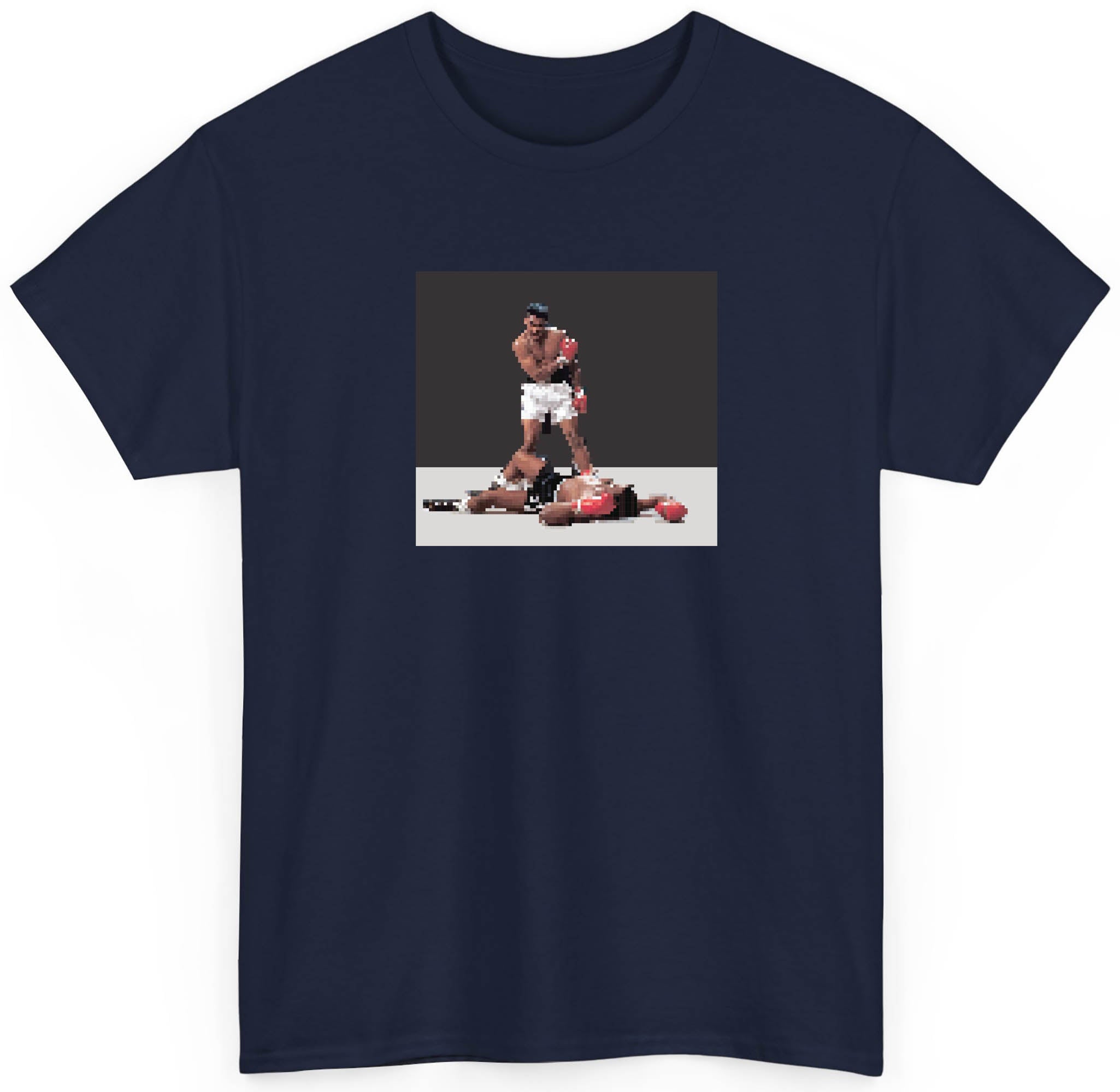 Muhammad Ali Pixel Knockout T Shirt