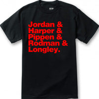 Chicago Bulls Team Members T-shirt