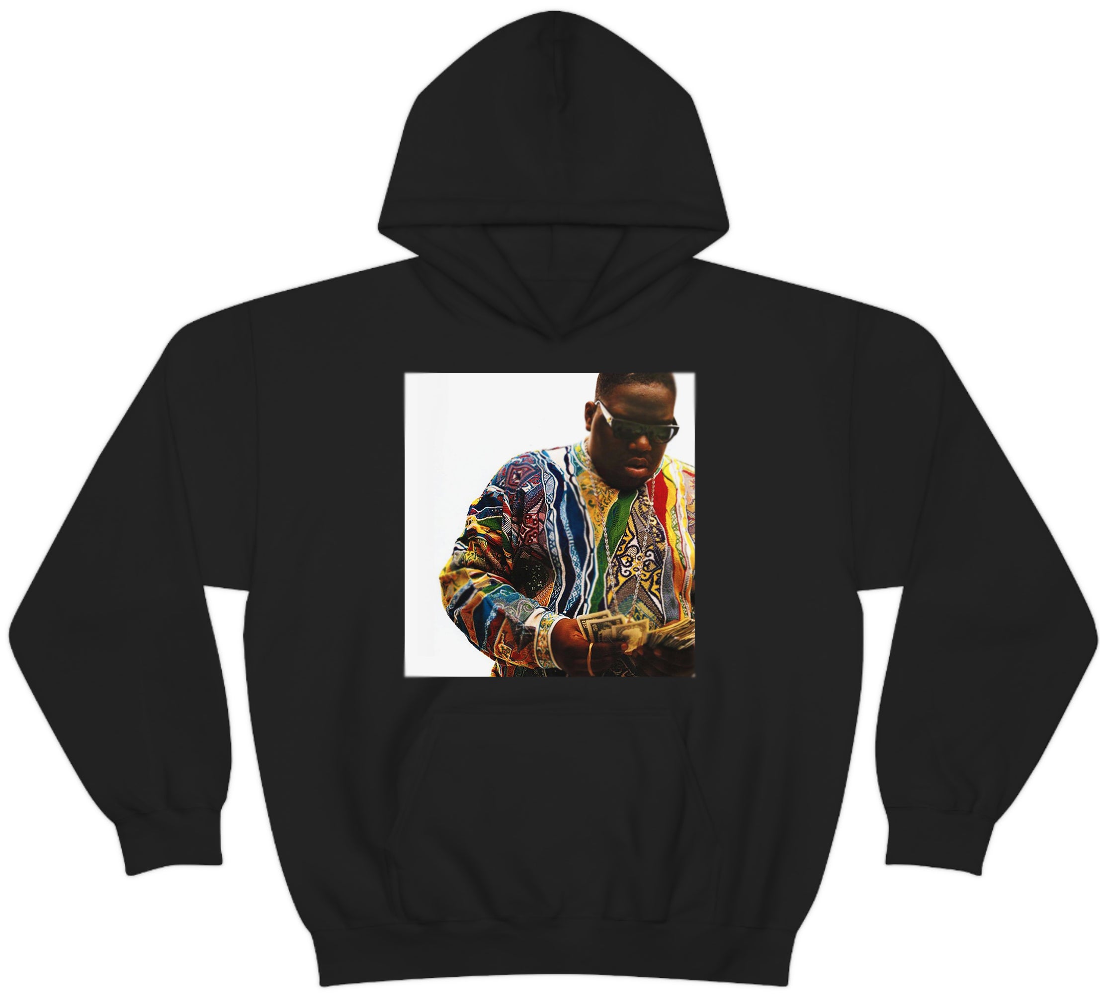 Biggie Counting Money Hoodie