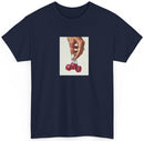Woman Holding Cherries T shirt