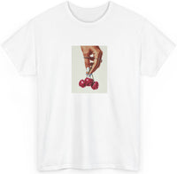 Woman Holding Cherries T shirt