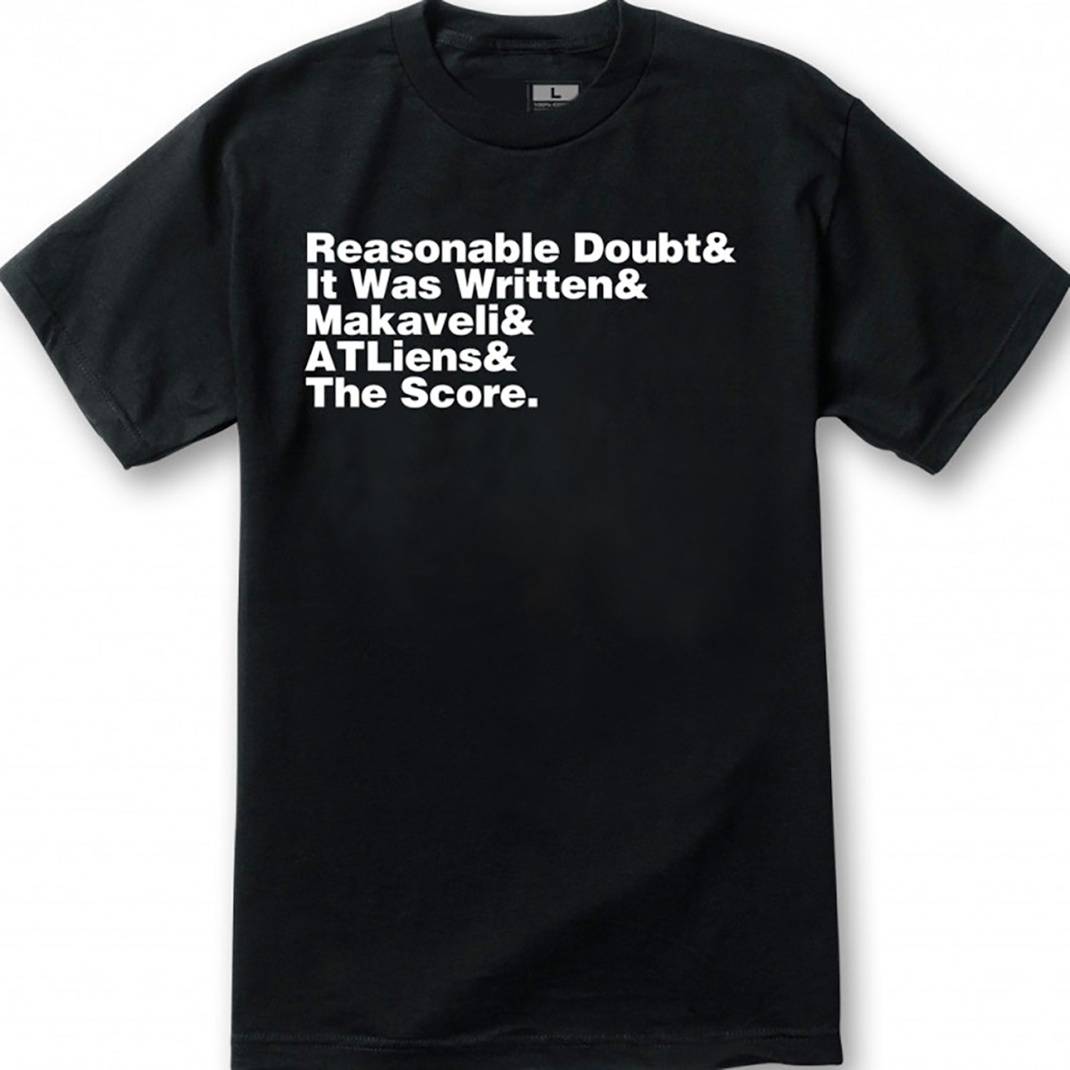 Classic 90s Rap Albums T-shirt