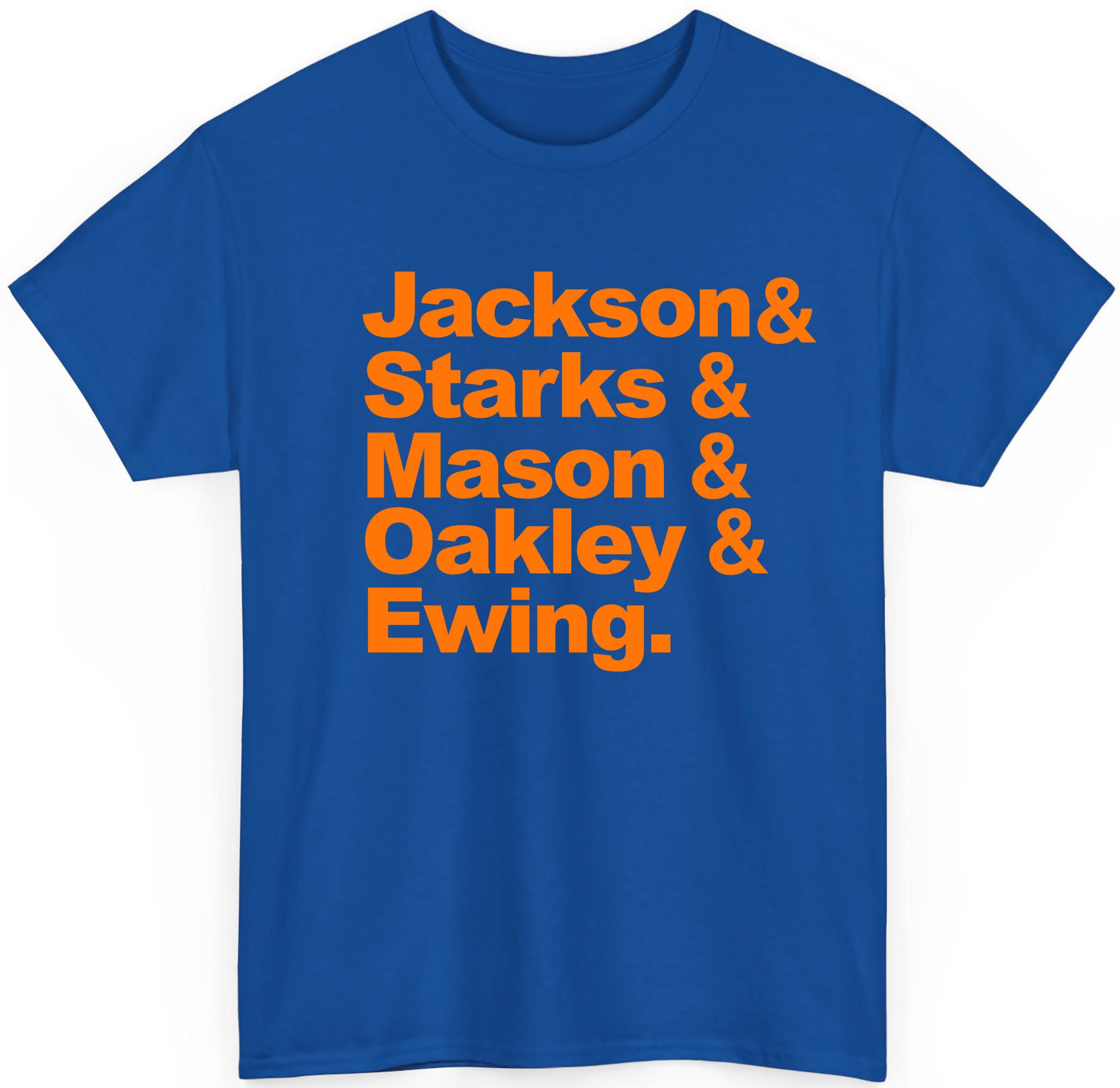 90s New York Knicks Team Members T-shirt