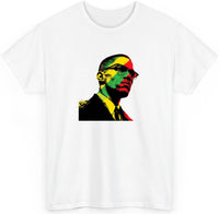 Malcolm X African Colors T shirt