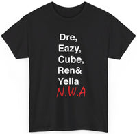 NWA Members Straight Outta Compton T-shirt