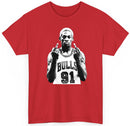 Dennis Rodman Bulls FU T-shirt