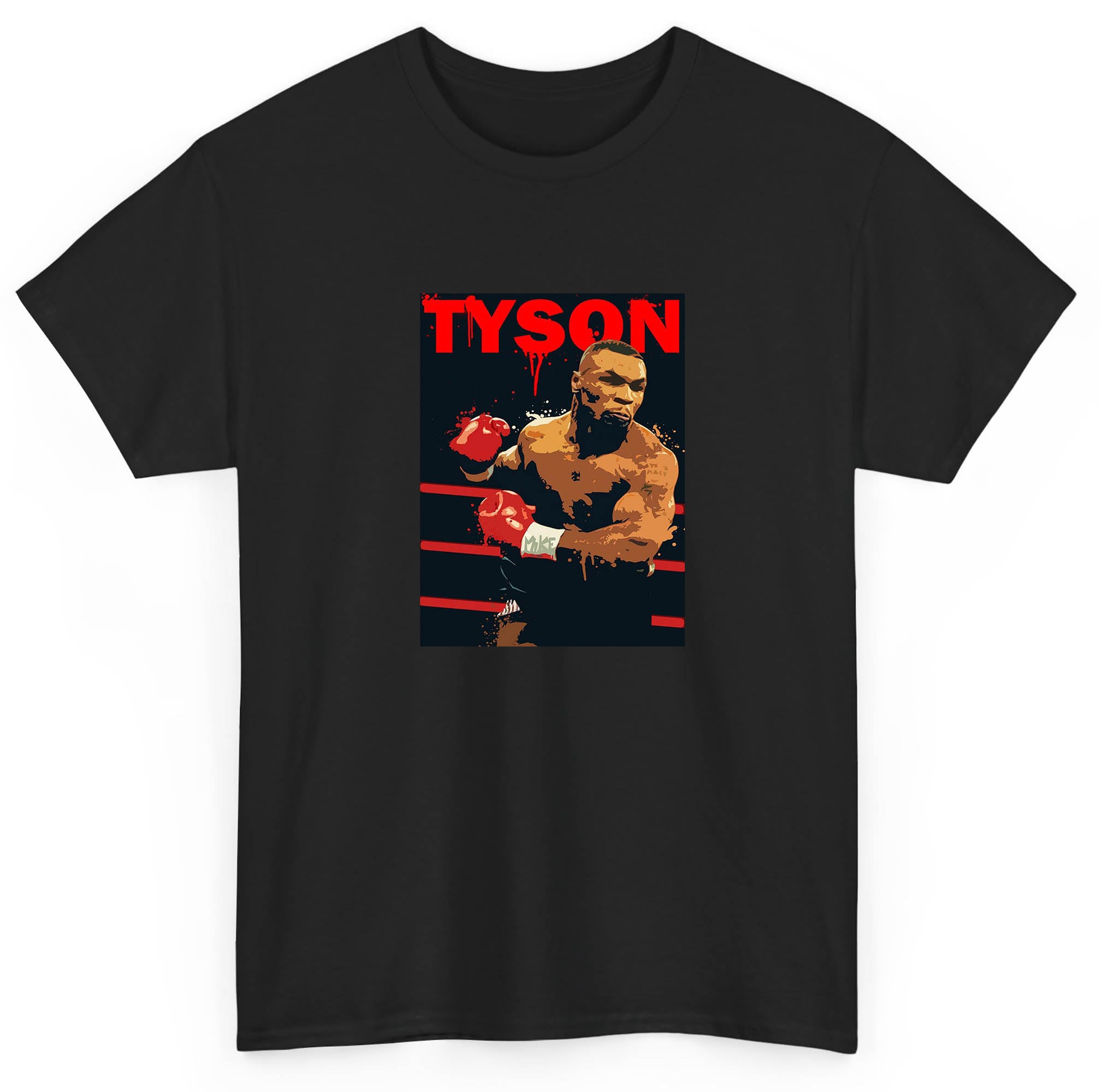 Iron Mike Tyson Punch Drip T shirt