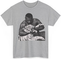 Mike Tyson With Tiger T-shirt