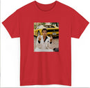 Scarface Tony Montana Yellow Ferrari Middle Finger T shirt