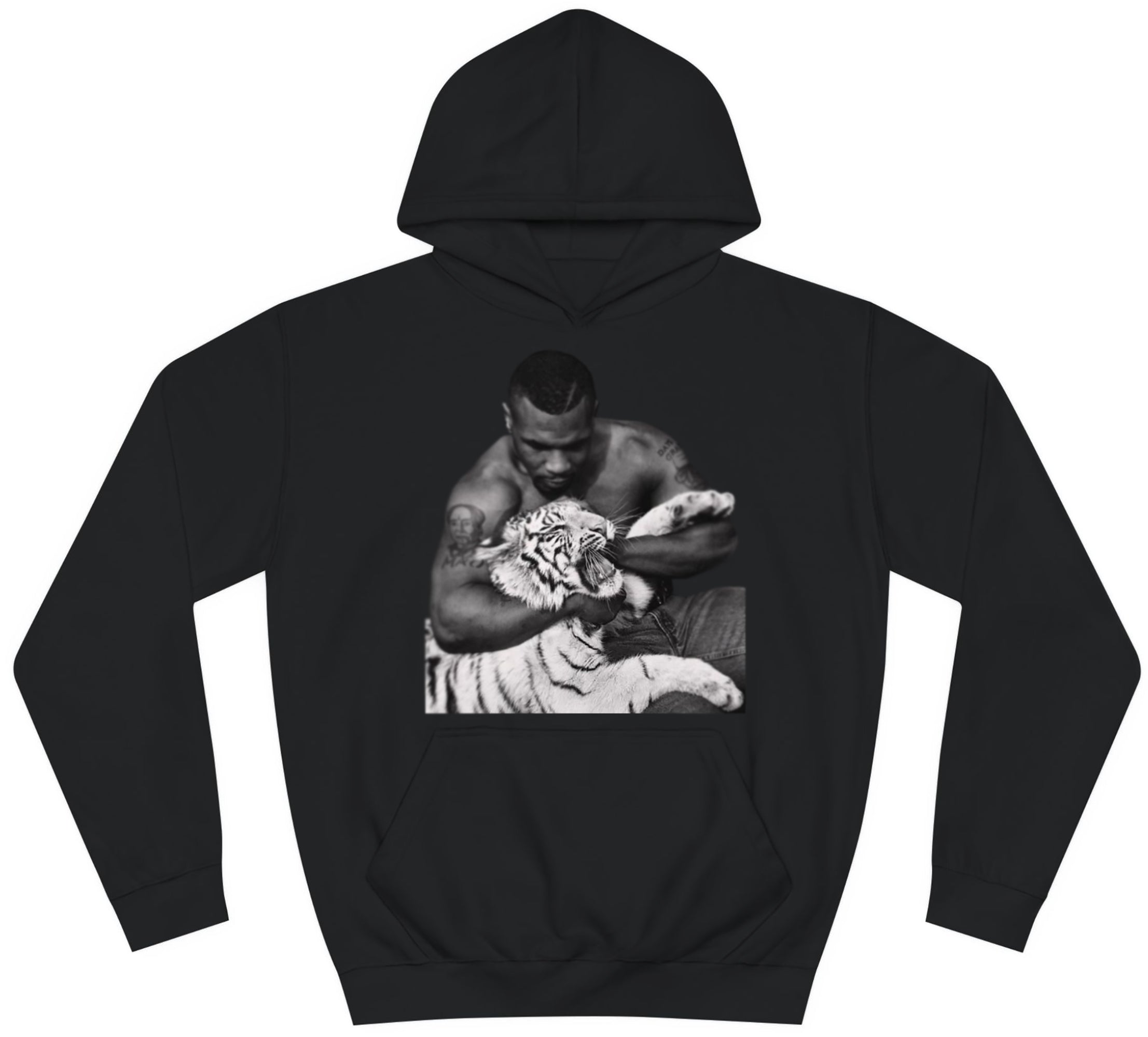 Mike Tyson With Tiger Hoodie