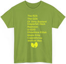 Wu Tang Clan Members Name T-shirt