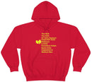 Wu Tang Clan Names of Members Hoodie